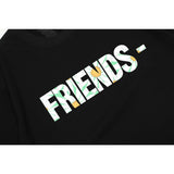 Vlone T Shirt Spring Summer Pattern Crew Neck
