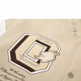 Unisex Baseball Jersey Spring and Autumn Vintage Loose Jacket