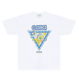 Casablanca T Shirts Fashion Print Street