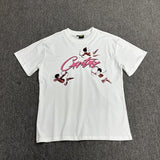 Wholesale foreign trade alcatraz basic series short-sleeve corteiz phantom letter logo print t-shirt