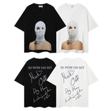 Cross-border foreign trade wholesale stranger things ins star pearl masked man mask couple loose short