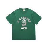 Japanese japanese ape journey bring in wealth and treasure cat short sleeve t youth street campus fashion youth