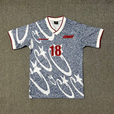 devil island sports short sleeve t-shirt football jersey breathable polo shirt - perfect