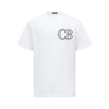 American cole buxton short sleeve men's couple ins high street spring summer loose t-shirt women's cb