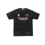 Japanese style maheymi international co-branded messi camouflage embroidered armband couple short-sleeved t-shirt football uniform+