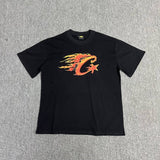 Wholesale foreign trade alcatraz basic series short-sleeve corteiz phantom letter logo print t-shirt