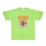 Casablanca T Shirts Fashion Print Street