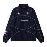 Ducati soccer jersey collaboration: printed football t-shirt & relaxed fit tracksuit set