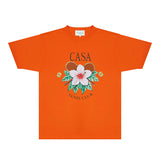 Casablanca T Shirts Fashion Print Street