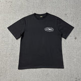 Wholesale foreign trade corteiz devil's island letter logo print short sleeve fog high street couple oversized t-shirt