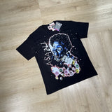 American asaali retro celebrity portrait print short sleeve men's 100% cotton t-shirt