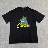 Wholesale foreign trade alcatraz basic series short-sleeve corteiz phantom letter logo print t-shirt