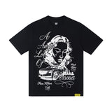 Ts cross-border that's a high quality awful pure cotton lot round neck t-shirt of short sleeve cough s