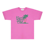 Casablanca T Shirts Fashion Print Street