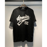 Amri short-sleeve t-shirt, numbered jersey, soccer uniform, mesh athletic casual shorts