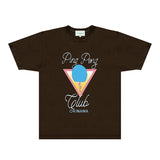 Casablanca T Shirts Fashion Print Street