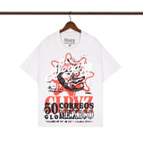 streetwear zip hoodie cartoon letter print zip-up sweatshirt and pants camouflage set