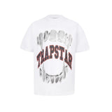 [heavy weight double yarn] trapstar stitching tiger head embroider gradient letter short-sleeved t-shirt