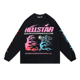 american trend high quality loose t-shirt pure cotton front and rear high-definition printing casualcoupletrendy short sleeves