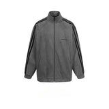 Unisex Baseball Jersey Sports Jacket Suede Couple Baseball Uniform