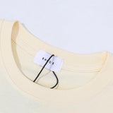 Rhude T Shirts Yacht Club Printed Cotton Short Sleeves Men and Women