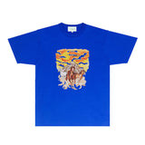 Casablanca T Shirts Fashion Print Street