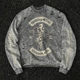 Men Vintage Hoodie