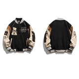 Unisex Baseball Jersey Autumn Embroidered Jacket Loose Casual Couple Jacket