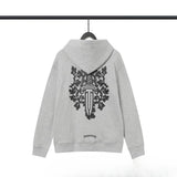CHH Chrome Heart Hoodie Chrome Heart Sanskrit embroidered hooded sweater sweater