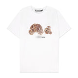 Correct version of pa beheaded bear short sleeve palm tree high street ins teddy bear shark love