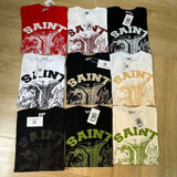 American saint t-shirt summer high street hip hop letterprinting short-sleeved t-shirt