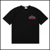 American trend rhu marlboro high definition printing de casual round neck short sleeve t-shirt export wholesale
