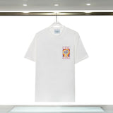 Casablanca spring/summer dreamland: starry castle casa letter logo short sleeve couple's tee