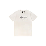 Vlone T Shirt Spring and Summer Embroidery Big V Letter