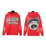 pa long sleeve t-shirt palm tree back letter big logo bat sleeve os dropped shoulders