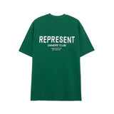 Represent basic letter print short sleeve shorts summer outfit couple's set plus size loose t-shirt