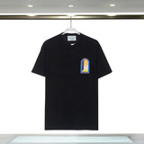 Casablanca spring/summer dreamland: starry castle casa letter logo short sleeve couple's tee
