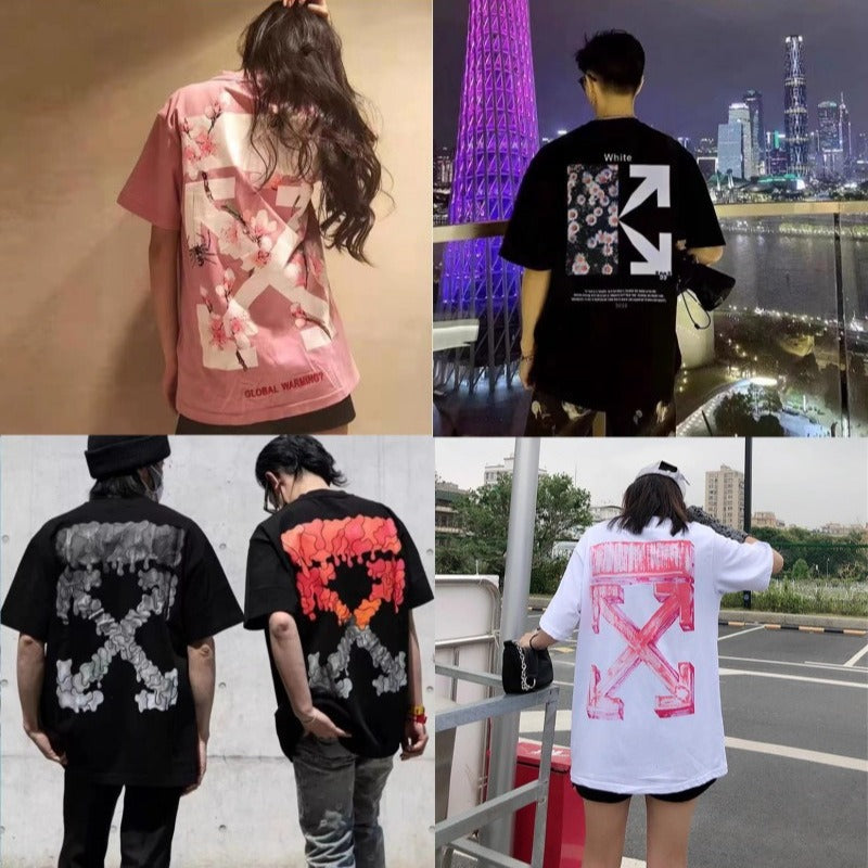 off-white classic gradient arrow dissolve graffiti caution tape ow religious couple short