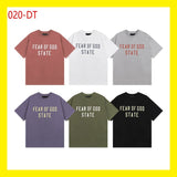 Hs american high street retro washed portrait short-sleeved t-shirt long sleeves sweatshirt hoodie