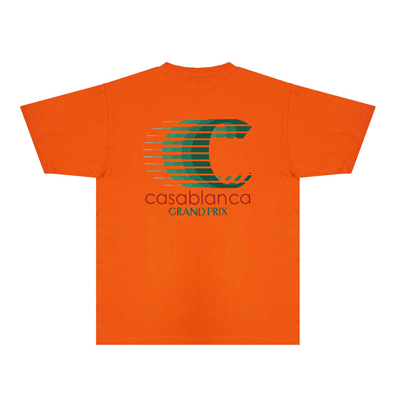 Casablanca T Shirts Fashion Print Street