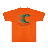 Casablanca T Shirts Fashion Print Street