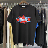 Rhude T Shirts Eagle Print Cotton Casual Short Sleeve Men and Women