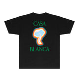 Casablanca T Shirts Fashion Print Street