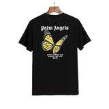 Cross-border foreign trade wholesale pa severed bear short-sleeved ins palm tree large logo back letter bat