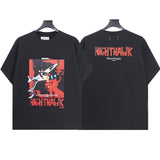 Mm series export wholesale margiela simple style digital four-corner mark couple short-sleeved t-shirtpure cotton high quality