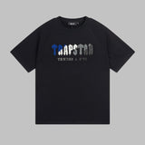 Cross-border trade trapstar rainbow letter gradient towel embroidery short sleeve t-shirt & fog high street shorts set