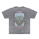 Casablanca Distressed T-Shirt