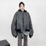 Unisex Baseball Jersey Winter PU Jacket