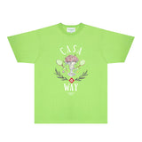 Casablanca T Shirts Fashion Print Street