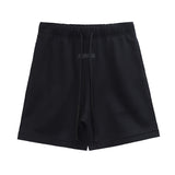 Cross-border wholesale fog double line essentials joint model three stripes short-sleeved t-shirt and shorts